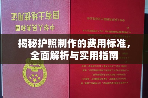 武义揭秘护照制作的费用标准，全面解析与实用指南